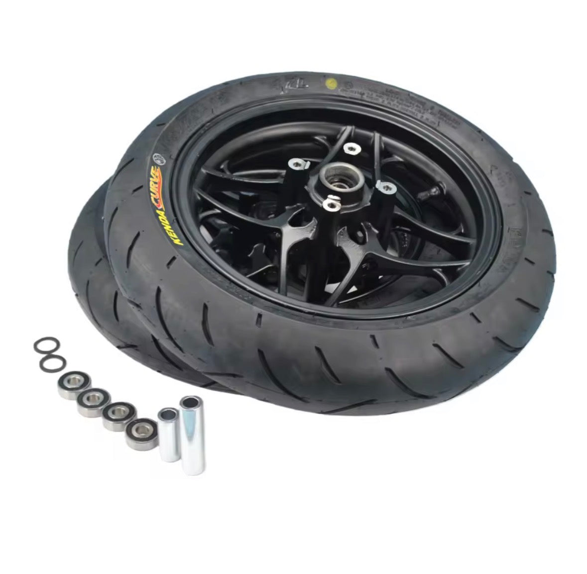 Supermoto wheel set for tuttio