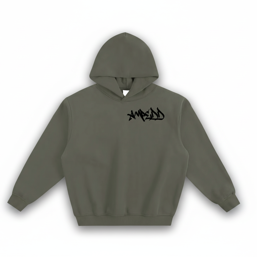 Fleeced Boxy Hoodie